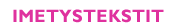 Imetysteksti